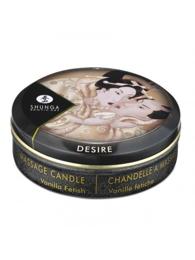 Mini bougie de massage vanille 30ml 