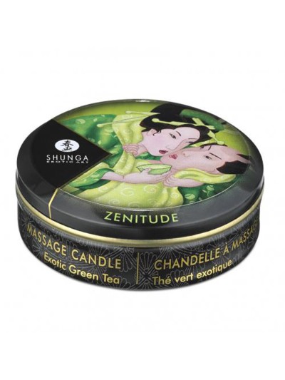 Mini bougie de massage thé vert 30ml 