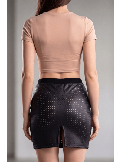 Jupe courte noir Stella 