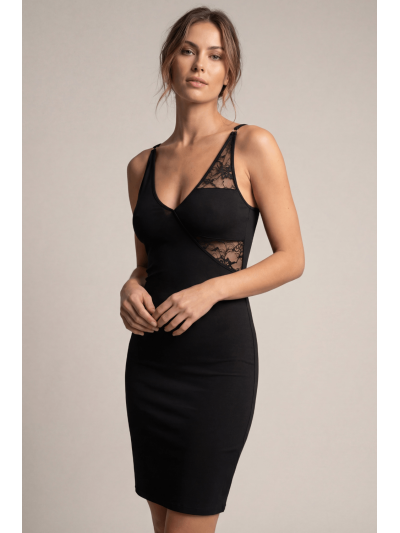 Robe courte à bretelles Victoria 