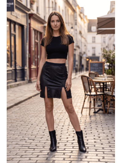 Jupe longue noire Omella 