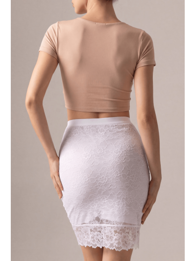 Jupe longue blanche Catalina 