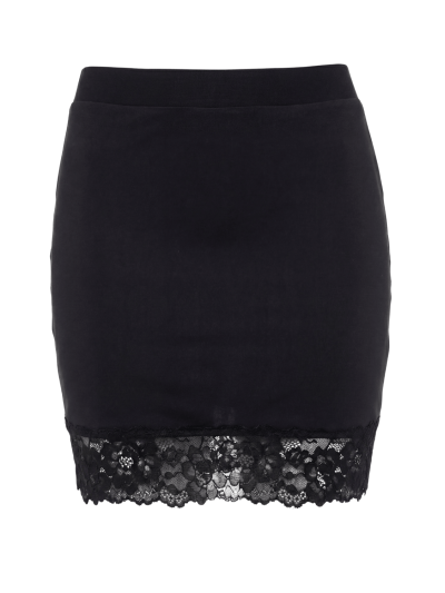 Jupe courte noire Marina 