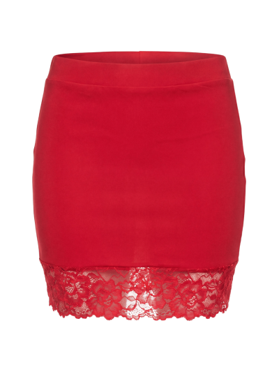 Jupe courte rouge Marina 