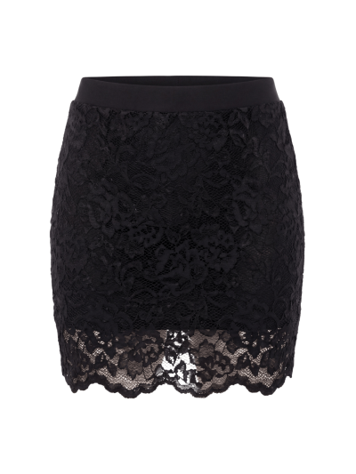 Jupe courte noire Camélia 
