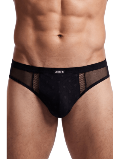 String noir semi opaque 