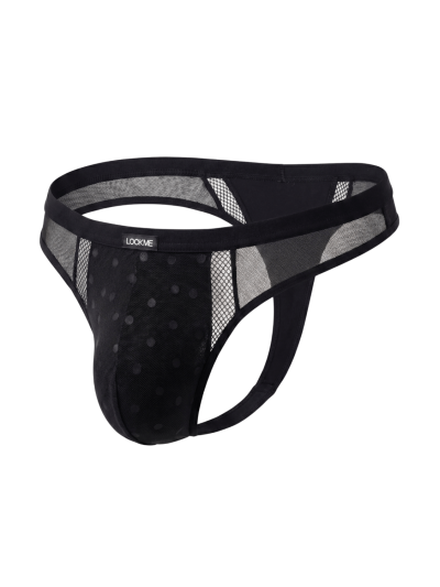 String noir semi opaque 