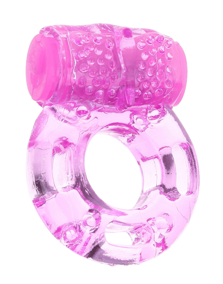Cockring vibrant rose extensible 