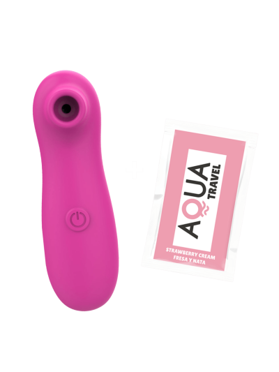 Stimulateur de clitoris par vibrations sur membrane rechargeable USB rose 10 Vitesses De Voyage 