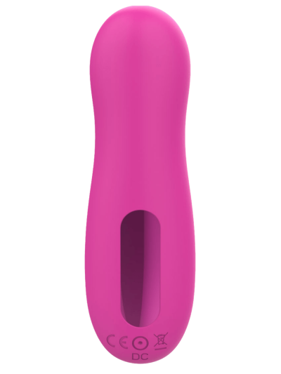 Stimulateur de clitoris par vibrations sur membrane rechargeable USB rose 10 Vitesses De Voyage 