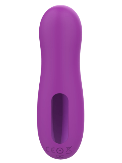 Vibromasseur par vibrations sur membrane rechargeable USB violet 10 vitesses de voyage 